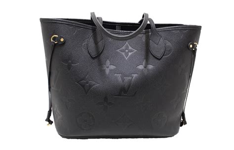 louis vuitton black monogram empreinte|louis Vuitton Monogram embossed.